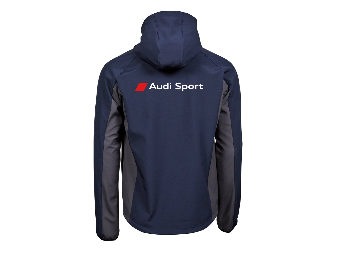 Veste Soft Shell bicolore Audi avec capuche