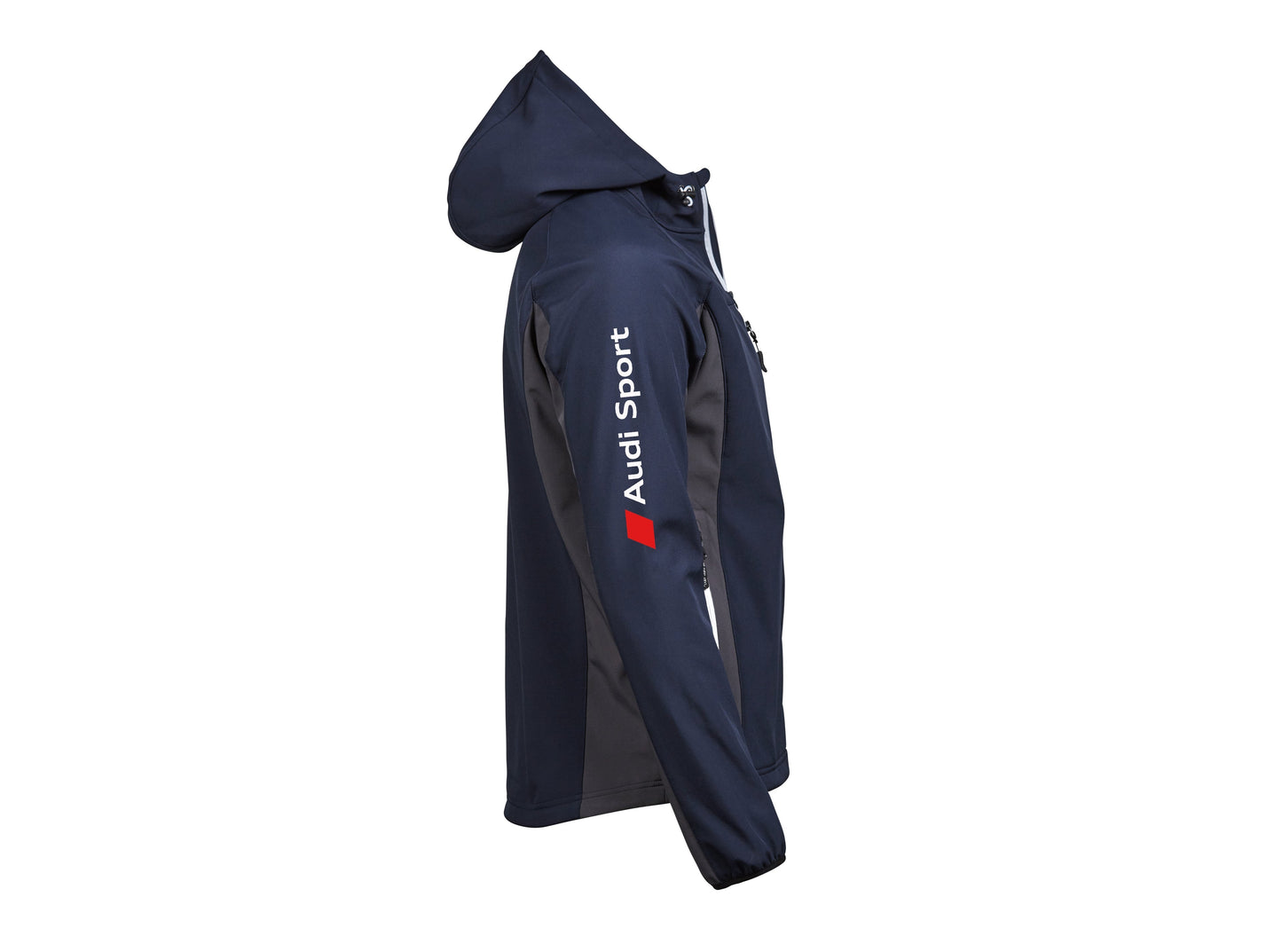 Veste Soft Shell bicolore Audi avec capuche