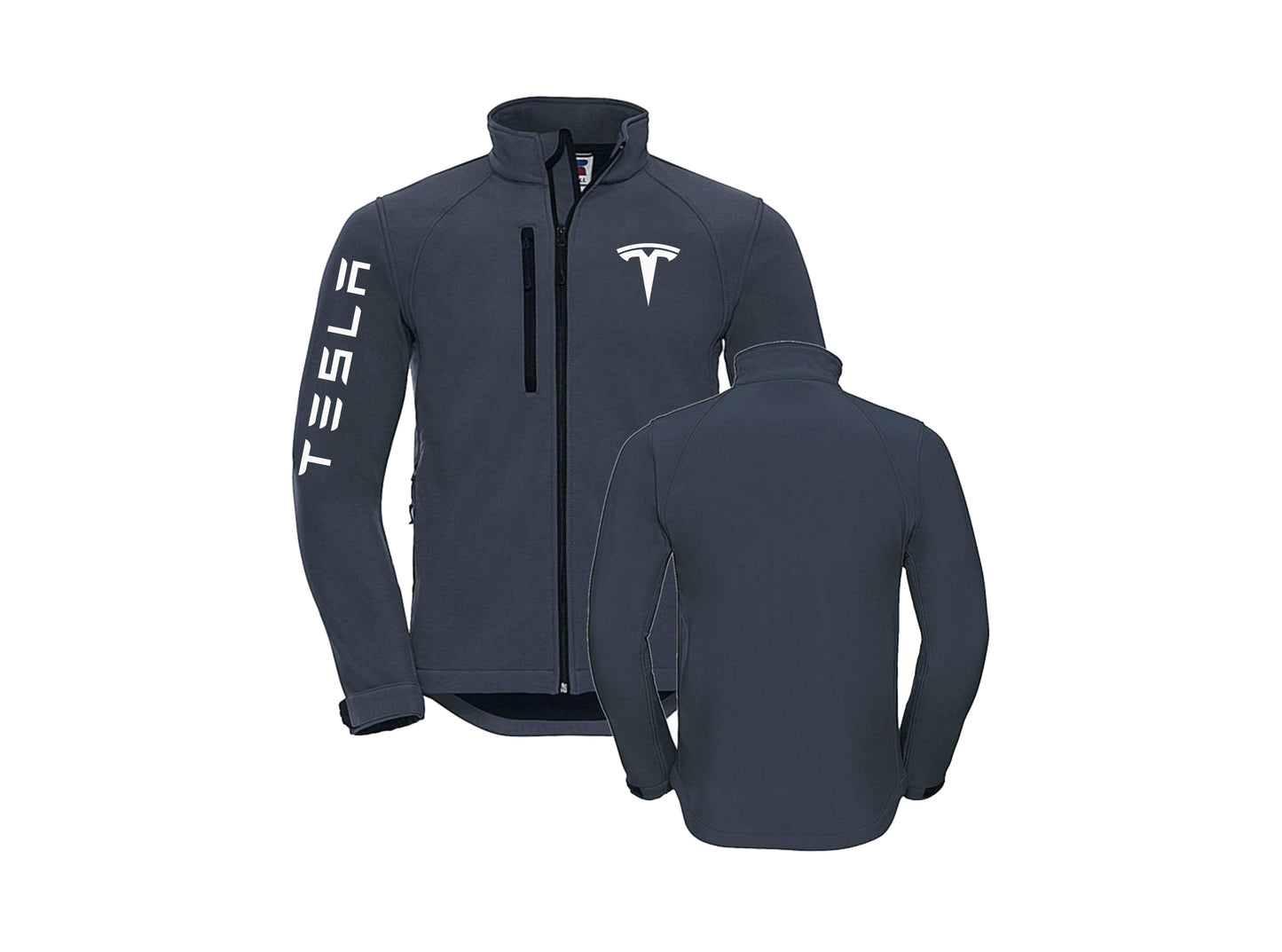 Veste style vélo Tesla Soft Shell sans capuche