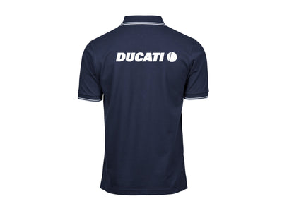 Polo Ducati avec col en deux couleurs