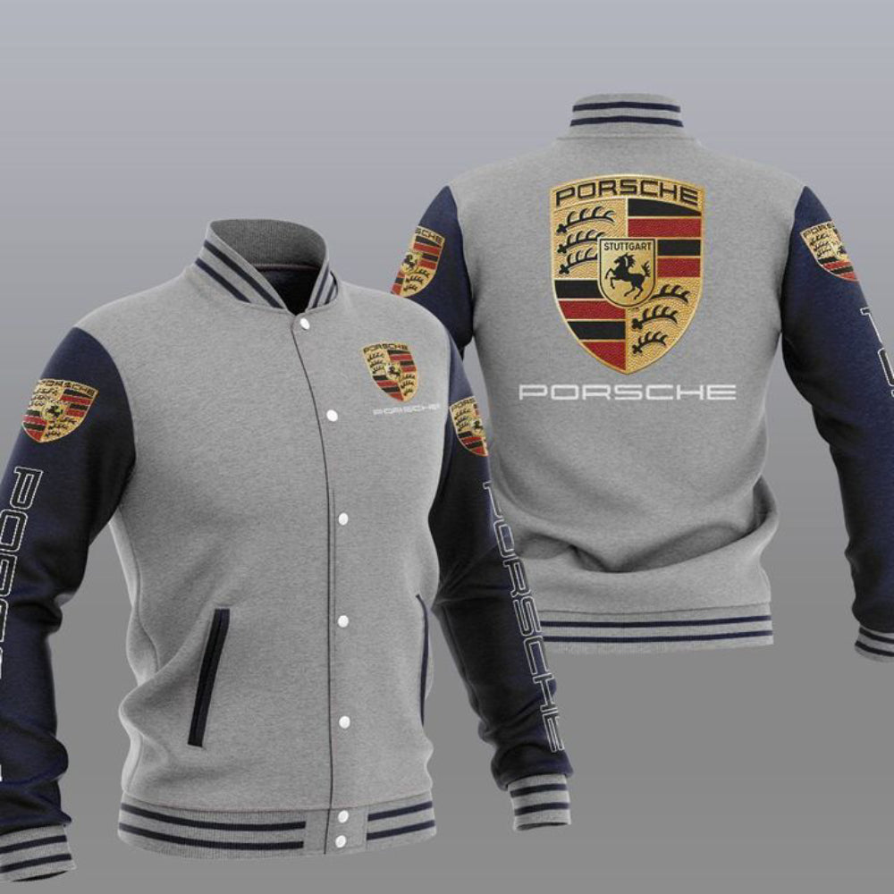 Veste de baseball Porsche 3D V26