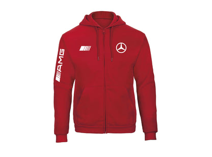 Sweat à capuche zippé AMG Mercedes