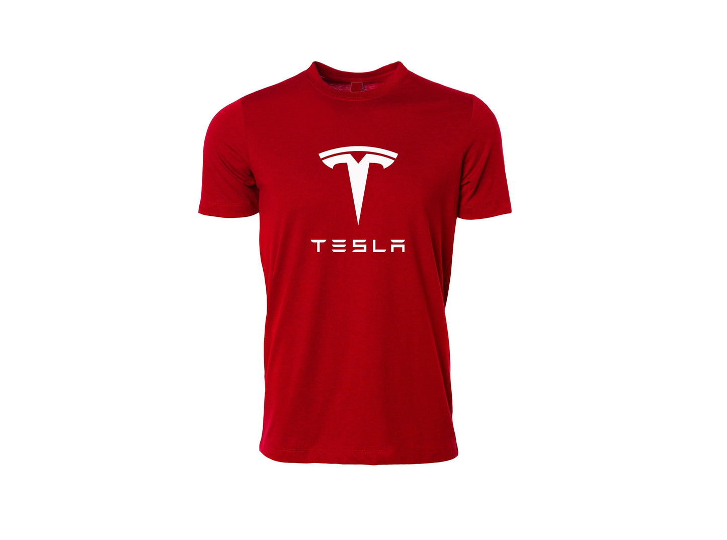 T-shirt ras du cou à manches courtes Tesla