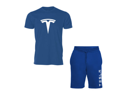 Ensemble T-shirt et short Tesla