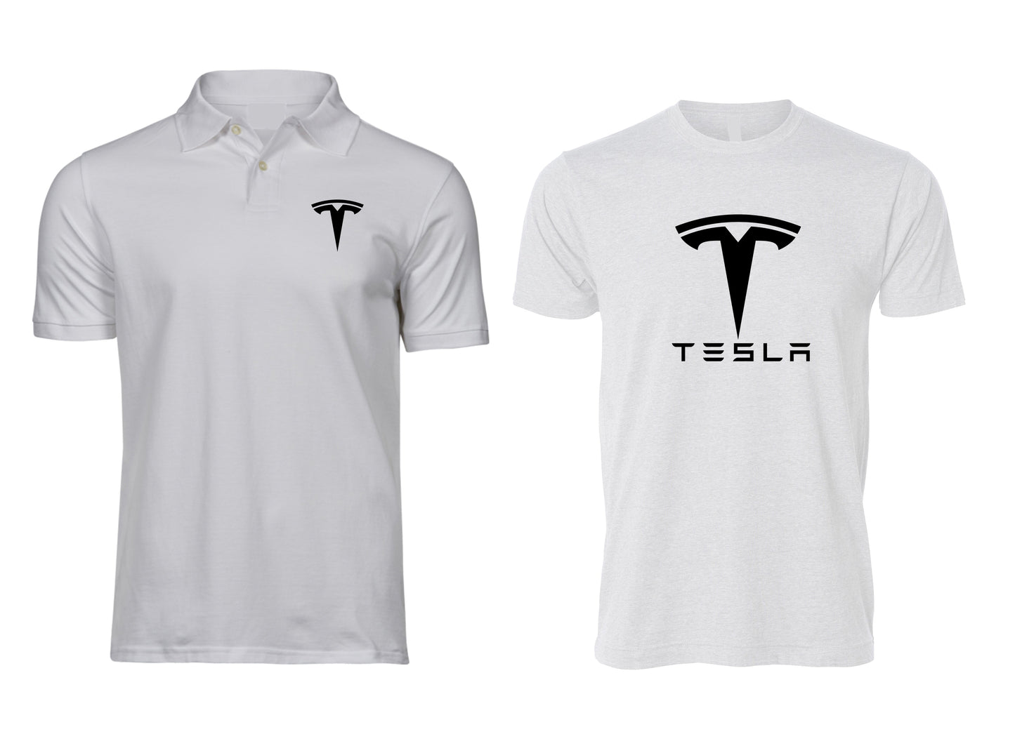 Ensemble de t-shirts à manches courtes Tesla