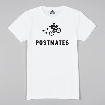 T-shirt avec logo POSTMATES pour les livreurs de nourriture, grand/XL