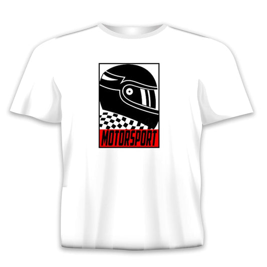 T-shirt Obey Racing avec casque de sport automobile