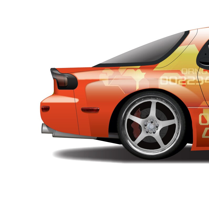 Voiture originale du film : Collection RX-7 FD de Fast Saga