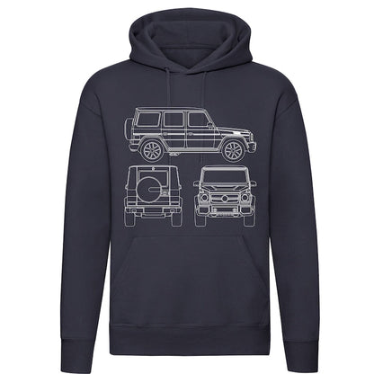 Sweat à capuche Lineart Mercedes G-Wagon