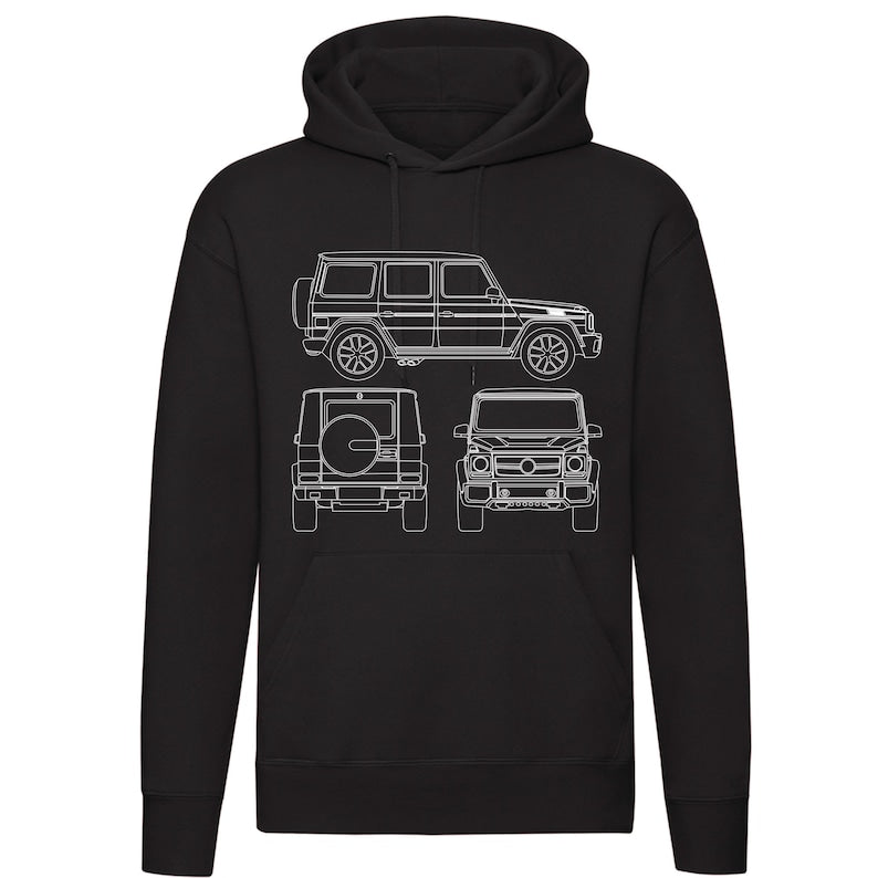 Sweat à capuche Lineart Mercedes G-Wagon