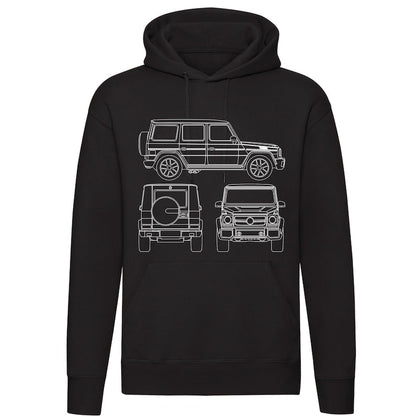 Sweat à capuche Lineart Mercedes G-Wagon