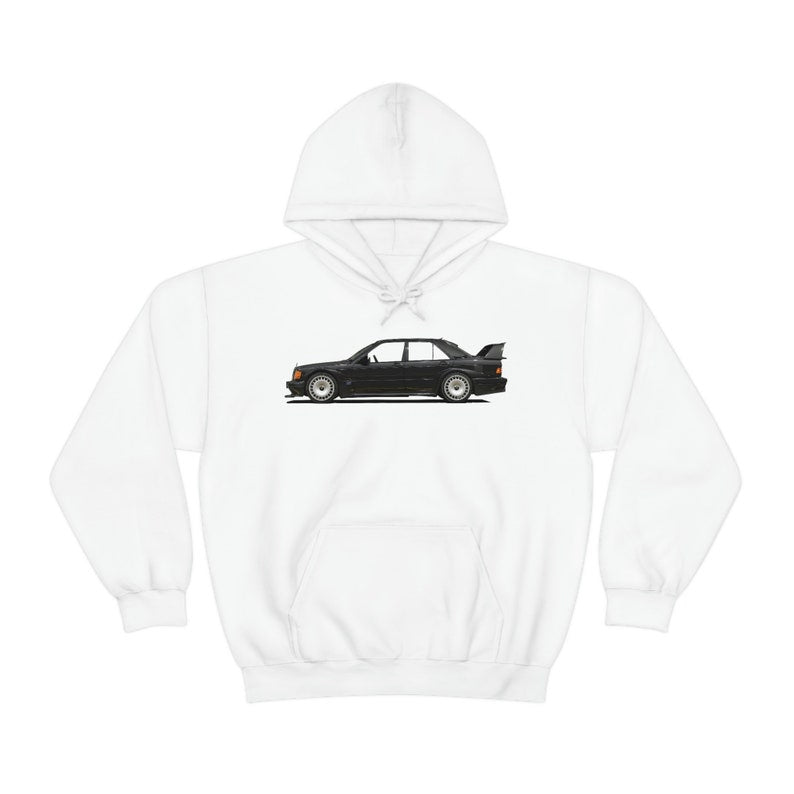 Sweat à capuche Mercedes-Benz 190E EVO : un style vintage minimaliste