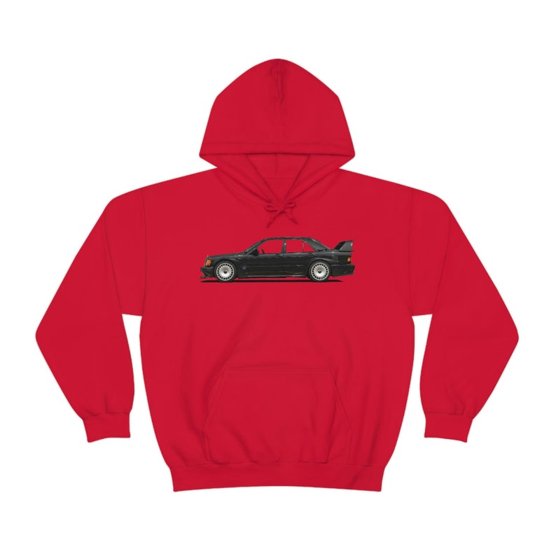 Sweat à capuche Mercedes-Benz 190E EVO : un style vintage minimaliste