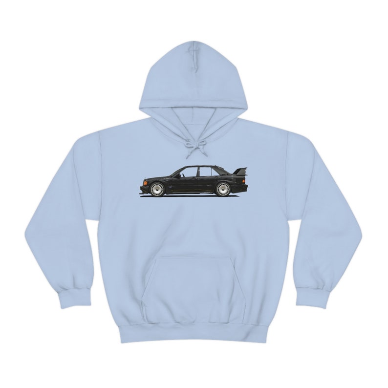 Sweat à capuche Mercedes-Benz 190E EVO : un style vintage minimaliste