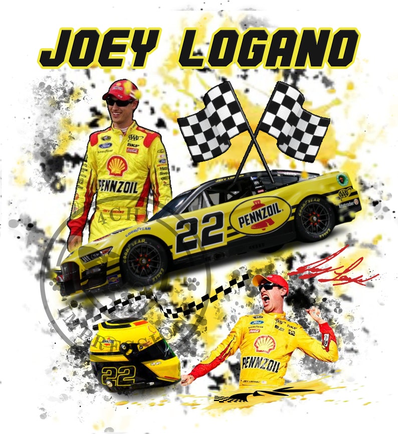 Conception de sublimation pour vêtements de Joey Logano