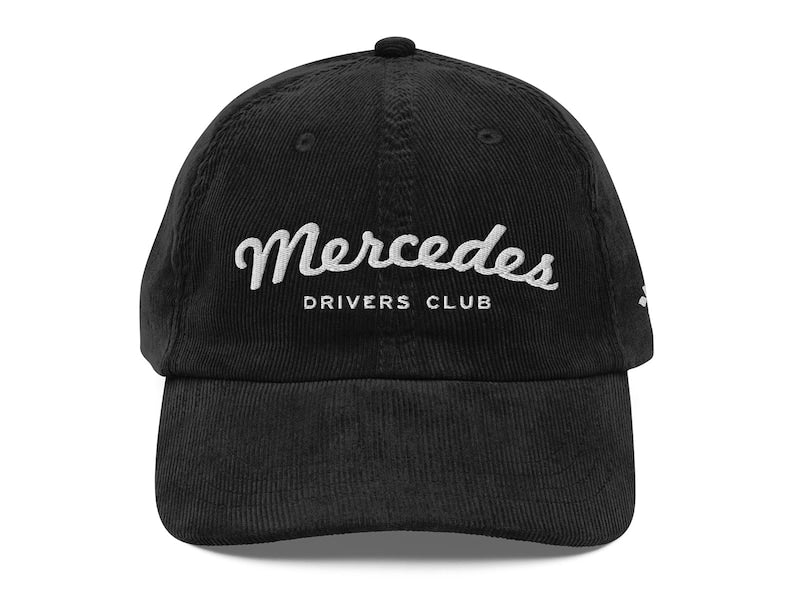 Casquette en velours côtelé Mercedes Club