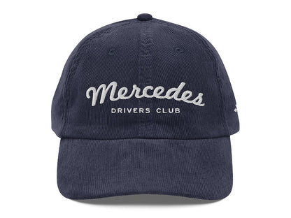 Casquette en velours côtelé Mercedes Club