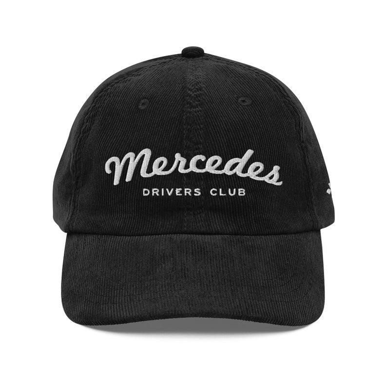 Mercedes Drivers Club Corduroy Dad Hat