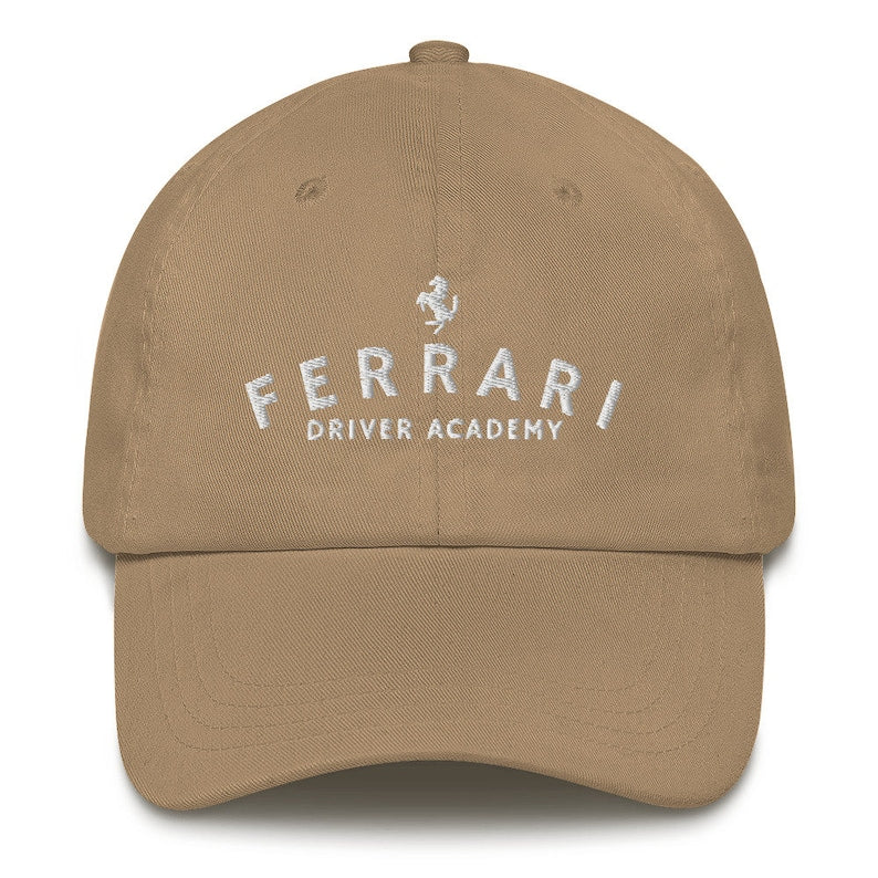 Casquette de papa Ferrari Driver Academy | Vêtements de course automobile