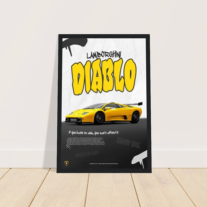 Lamborghini Diablo: The Italian Bull_driver_clothing_drivi.store