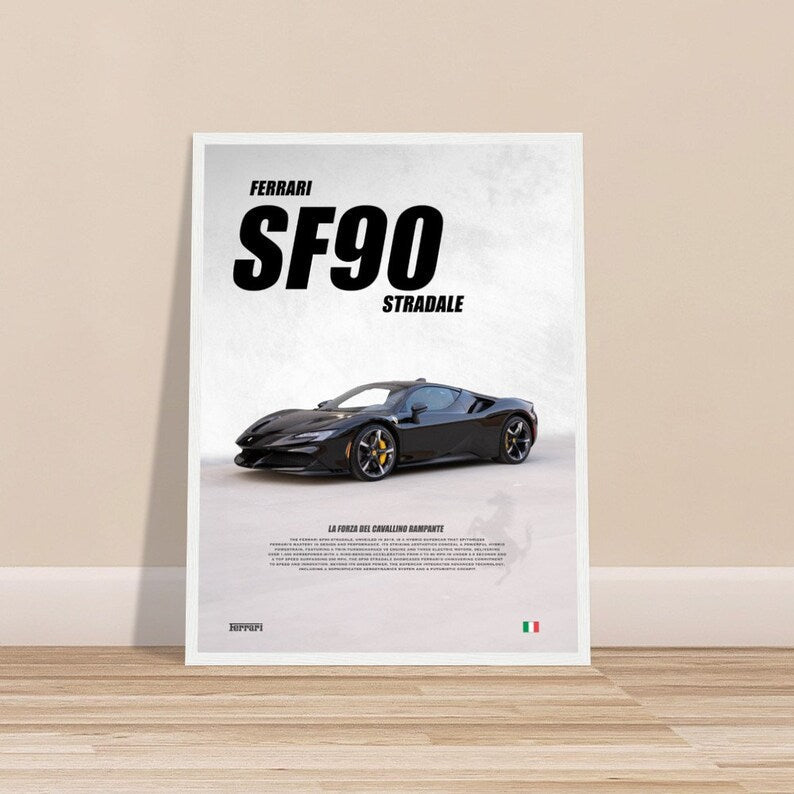 SF90 Stradale : le chef-d'œuvre hybride de Ferrari