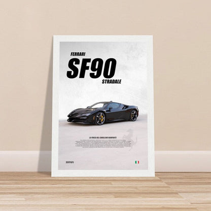 SF90 Stradale : le chef-d'œuvre hybride de Ferrari