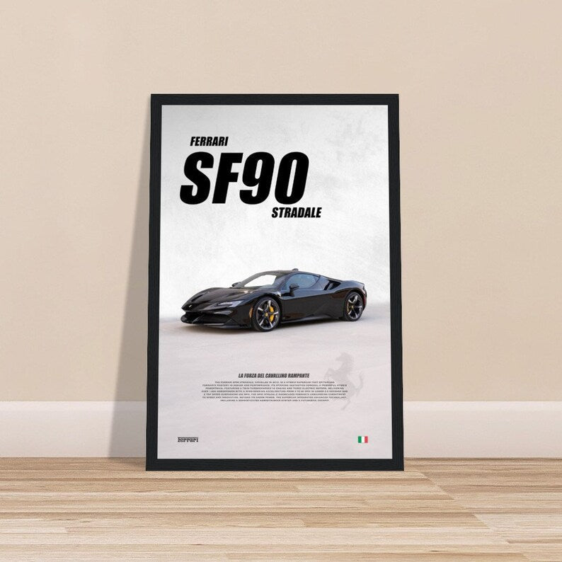 SF90 Stradale : le chef-d'œuvre hybride de Ferrari