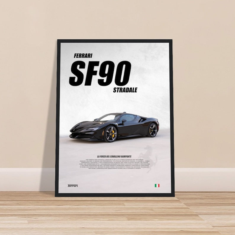 SF90 Stradale : le chef-d'œuvre hybride de Ferrari