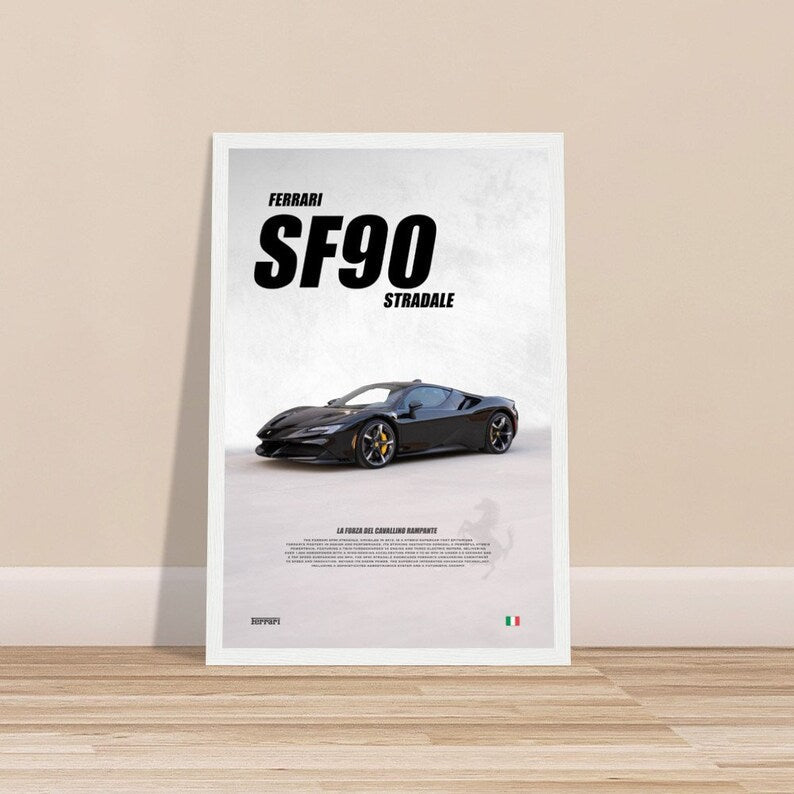 SF90 Stradale : le chef-d'œuvre hybride de Ferrari