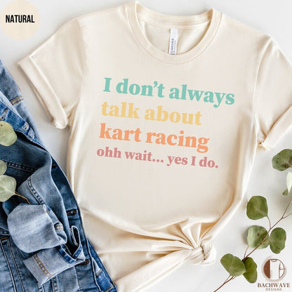 T-shirt pour passionnés de karting : cadeau idéal pour les amateurs de karting