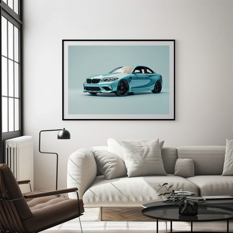 BMW F87 M2 Competition Poster Collection