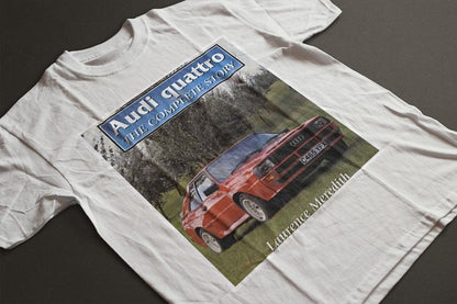 Audi Quattro : T-shirt pour passionnés de voitures rétro