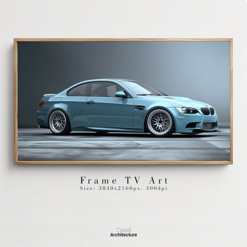 Automotive Art Bundle for Samsung The Frame TV: BMW E92 M3 Collection