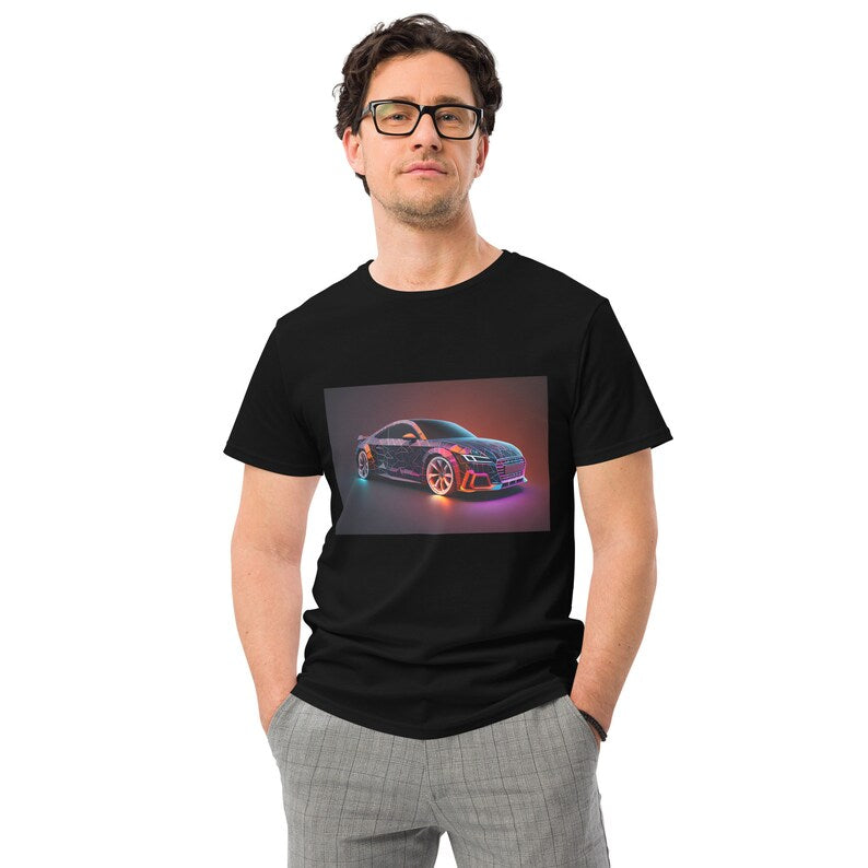 Audi TT Men's Premium Cotton T-Shirt_driver_apparel_drivi.store