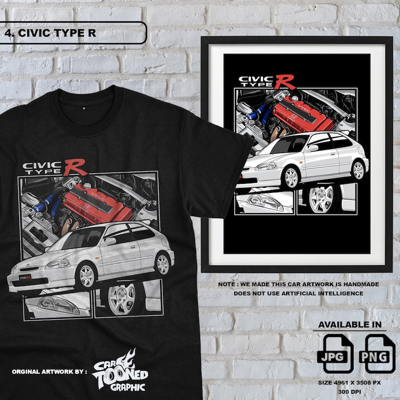 JDM T-Shirt Design: Vector Car Graphic for Sublimation Printing_driver_clothing_drivi.store