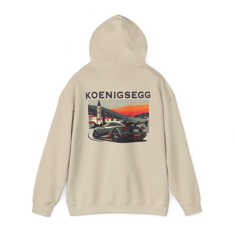 Sweat à capuche pour passionnés de voitures Koenigsegg Agera One