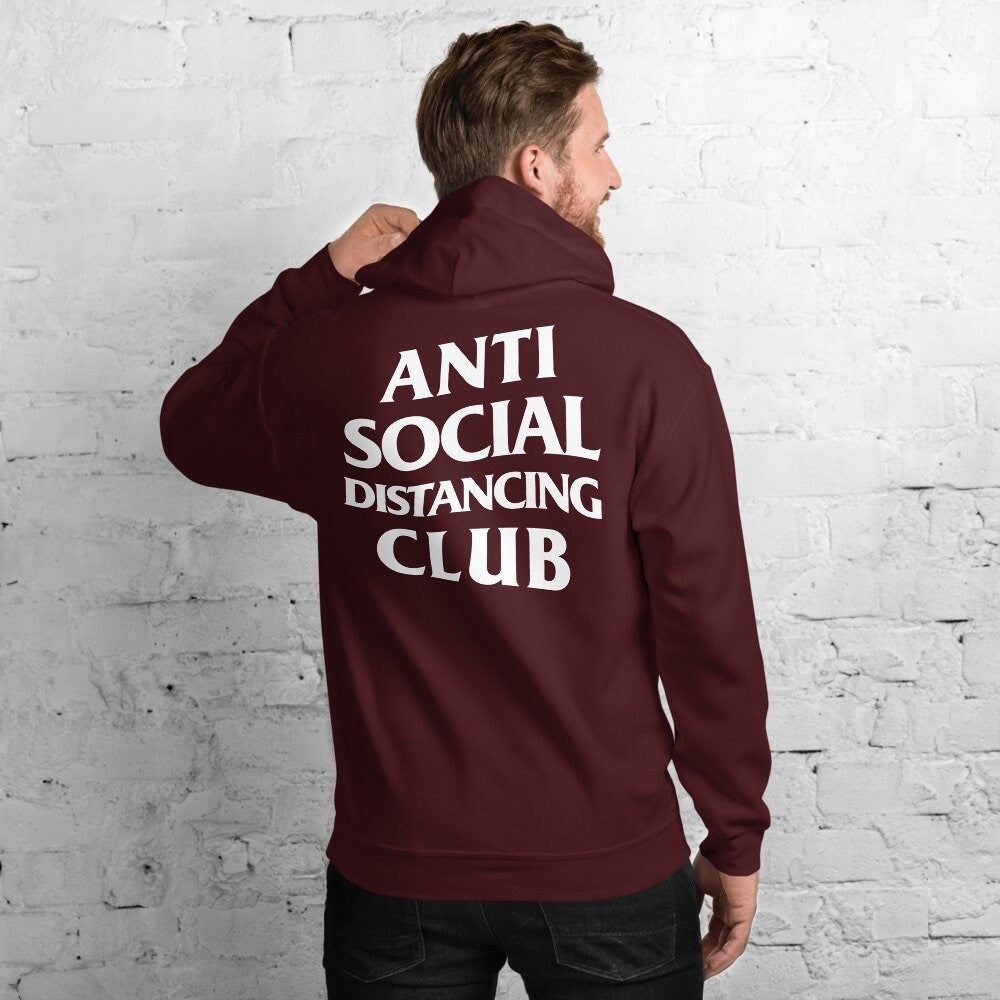 Anti Social Distancing Club Hoodie