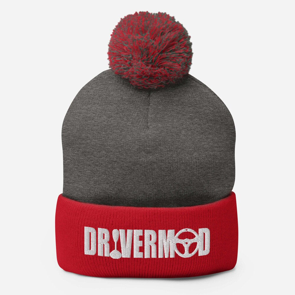 Drivermod Pom-Pom Beanie