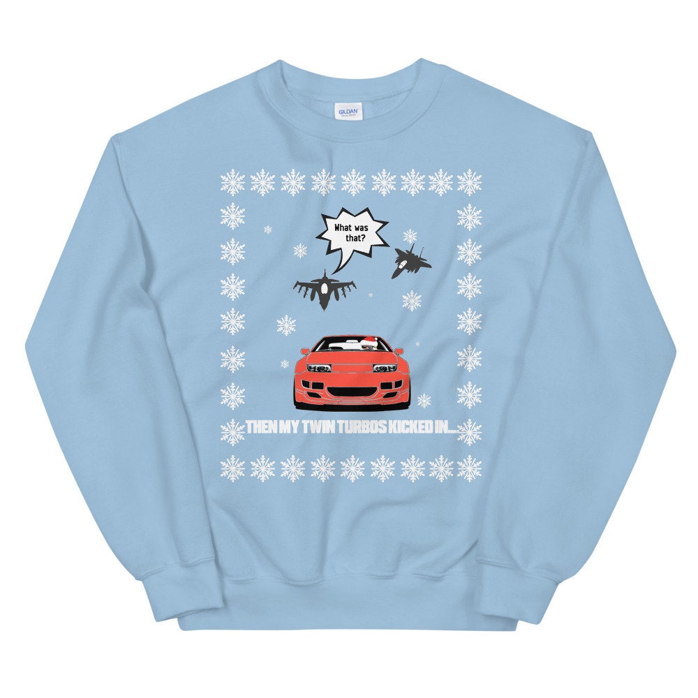 300zx Santa Ugly Christmas Holiday Sweatshirt