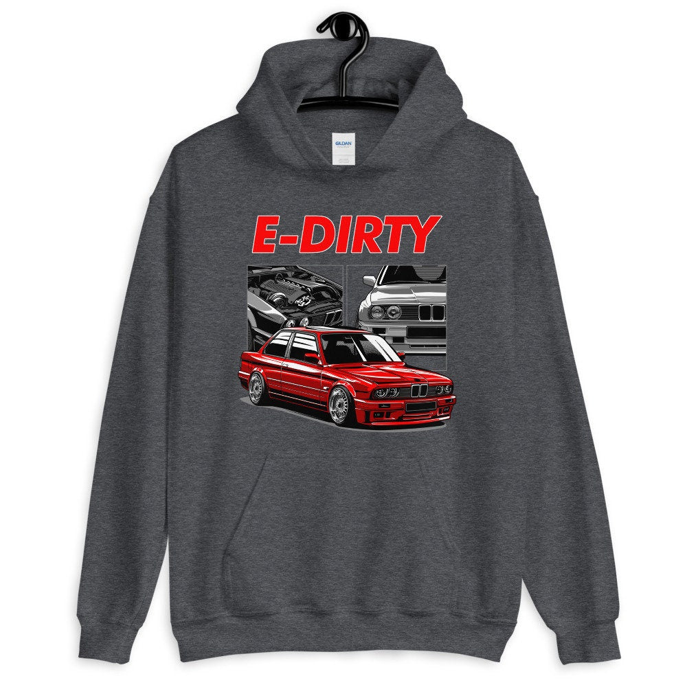 E30 Stanced Turbo Euro Car Hoodie