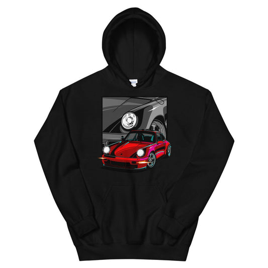 Iconic Euro 964 993 930 Aircooled Car Unisex Hoodie