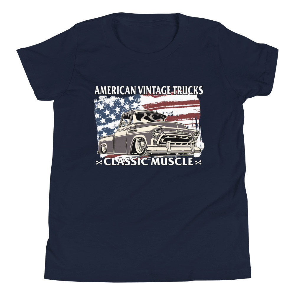 American Vintage Classic Trucks Youth Shirt