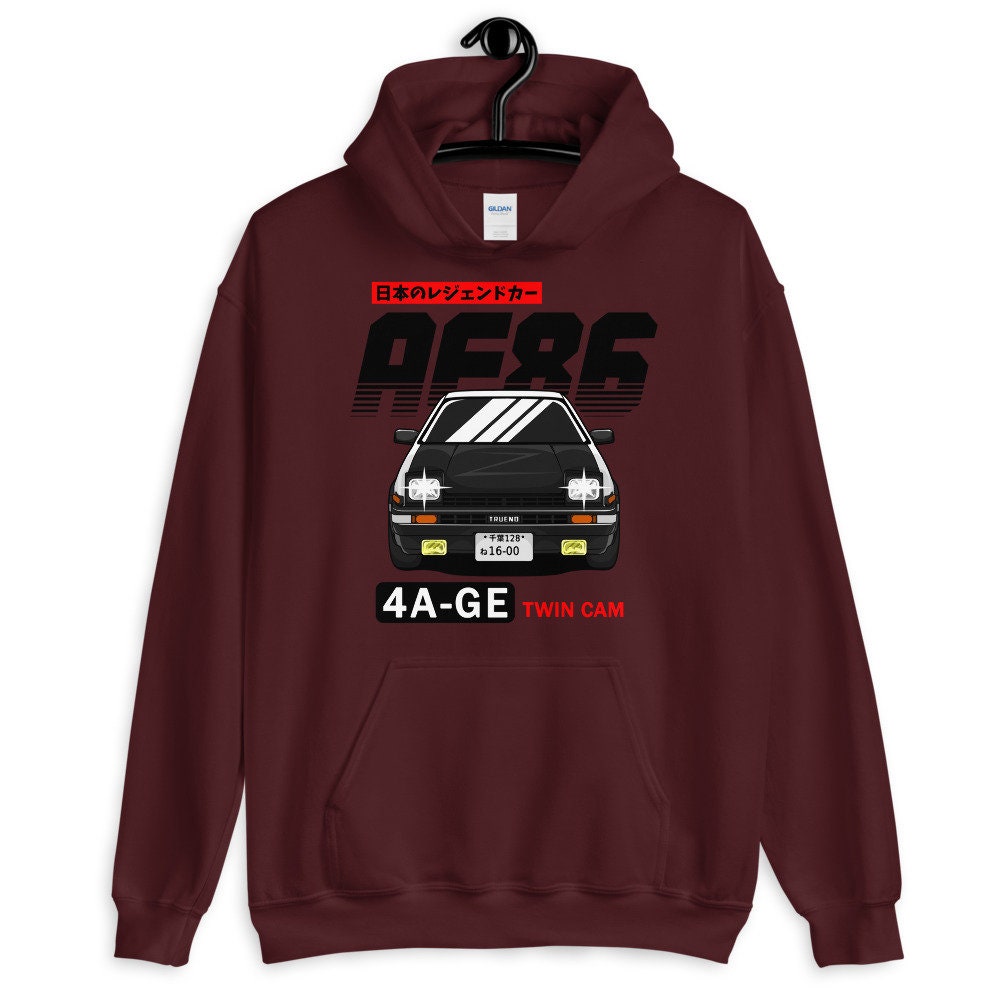 AE86 4AGE Twin Cam Hoodie