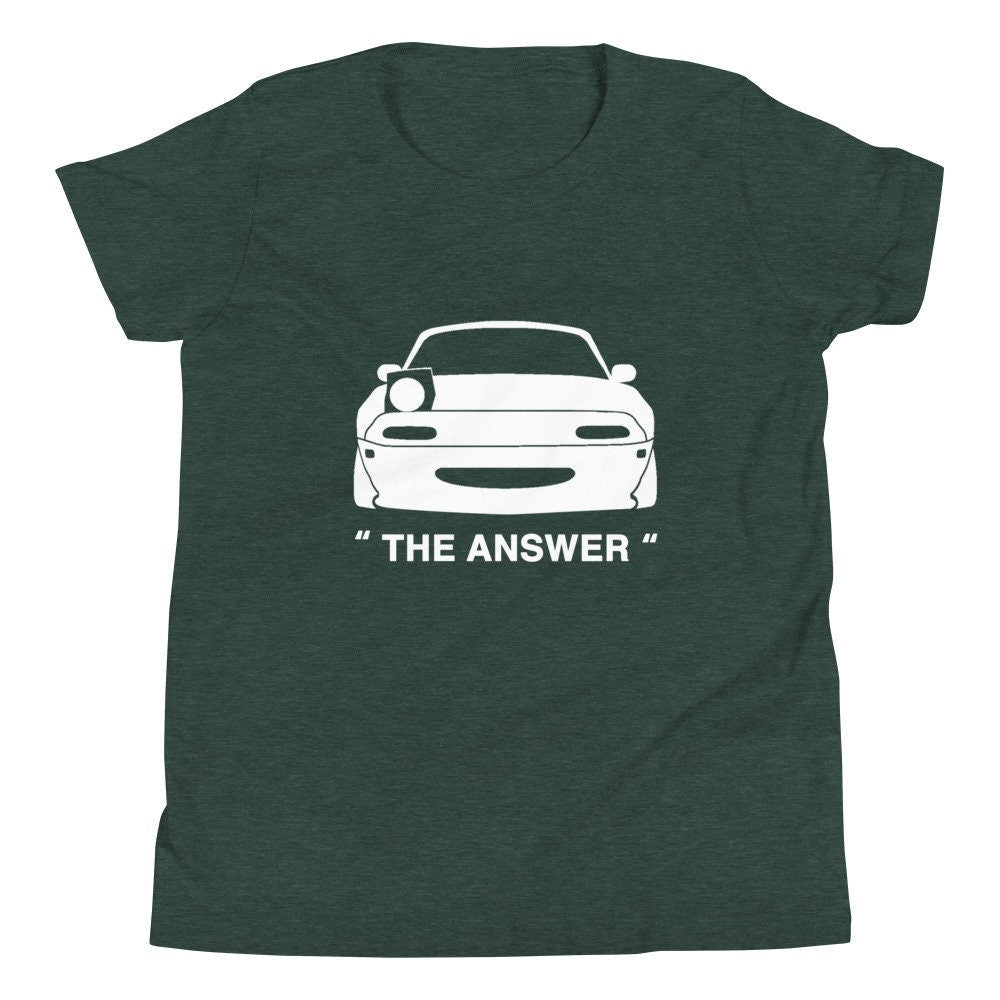 Miata "The Answer" Youth Short Sleeve T-Shirt