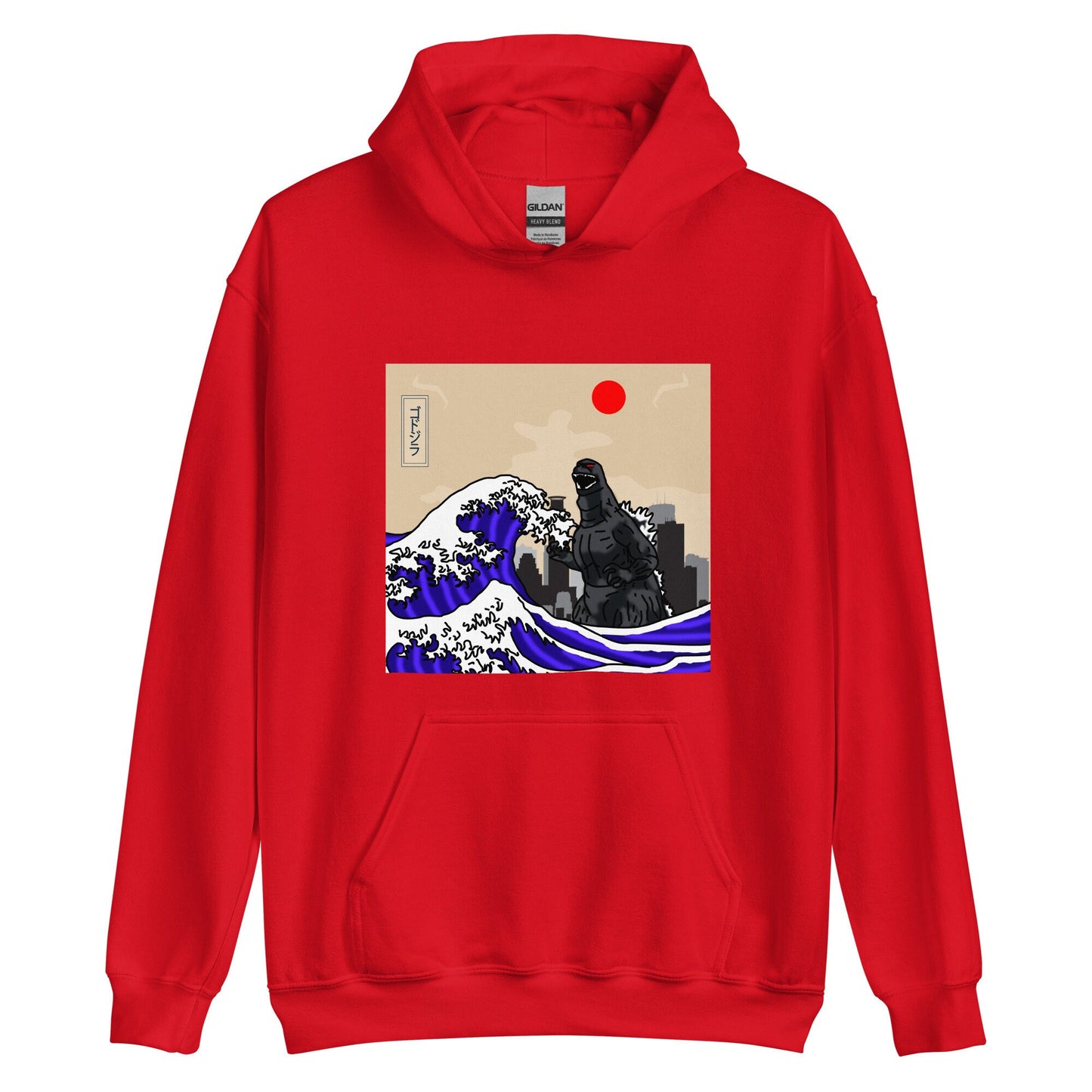 JDM ZILLA Tsunami Kaiju Unisex Hoodie