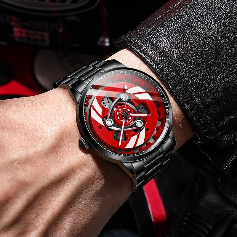 Gyro - Ducati Alloy Wheel Watch, Car Enthusiastic Accessories.