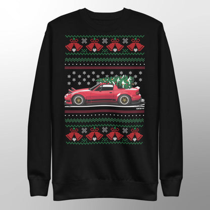 Ugly Christmas Sweater - Mazda Miata - Ugly Xmas Sweater - Car Guy Holiday Gift, Funny Christmas Gift, Miata Gift, RX7 Gift