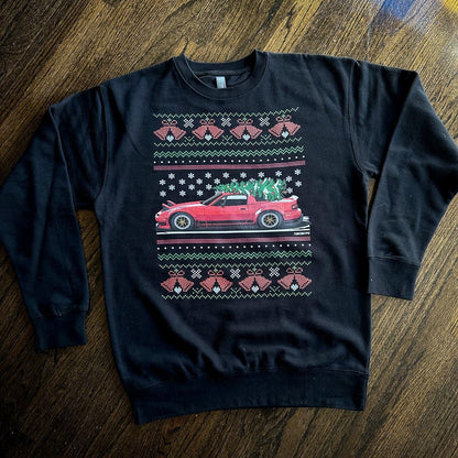 Ugly Christmas Hoodie - Mazda Miata - Youth