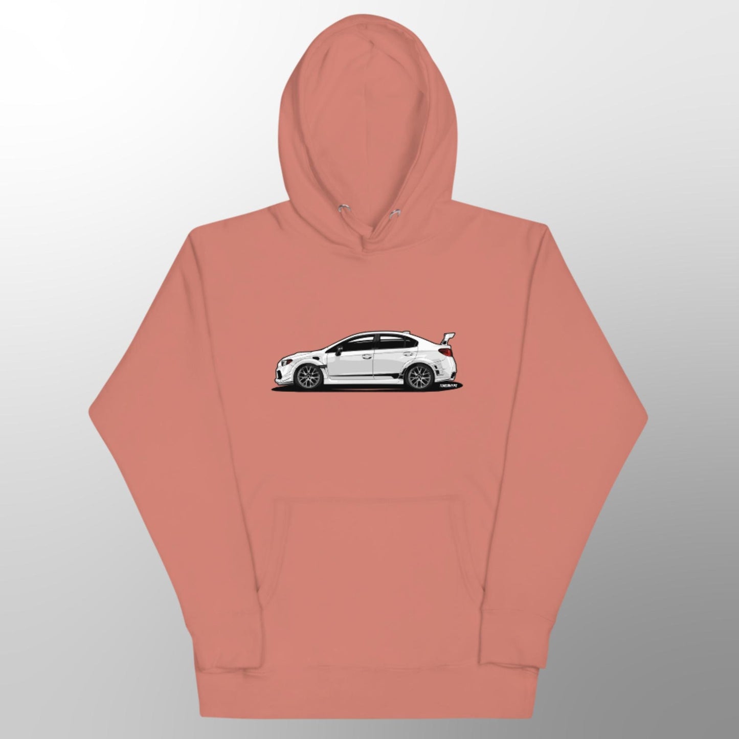 Subaru WRX STI Hoodie in Crystal White