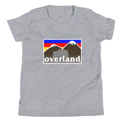 Outdoors Overland SUV Off-Road Youth Short Sleeve T-Shirt